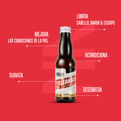 The Cleanser |  Shampoo Barba Y Cabello